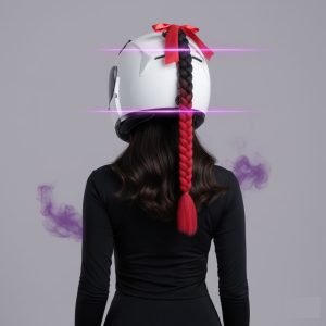 Trenzas para Casco de Moto