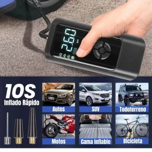 Inflador de Cauchos Digital 120W